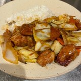 ご飯がすすむ‼ 豚肉とキャベツのオイスター炒め♫